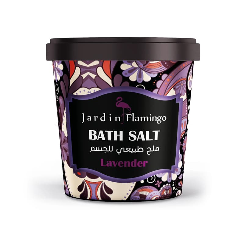 מלח ג'רדן לגוף JARDIN FLAMINGO LAVENDER SALT 1K