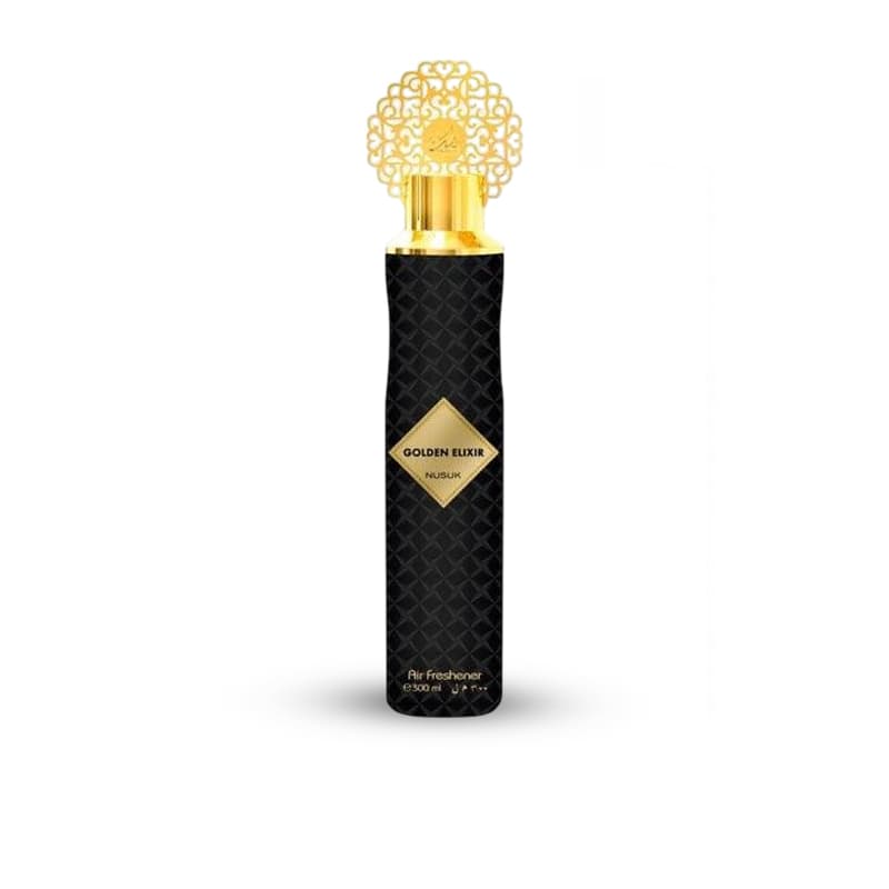 מבשם אוויר נסק NUSUK GOLDEN ELIXIR 300ML