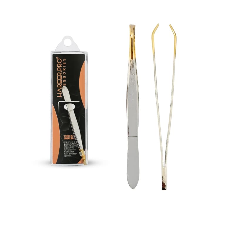 פינצטה גבות חריר פרו HAREER PRO TWEEZER A-1544