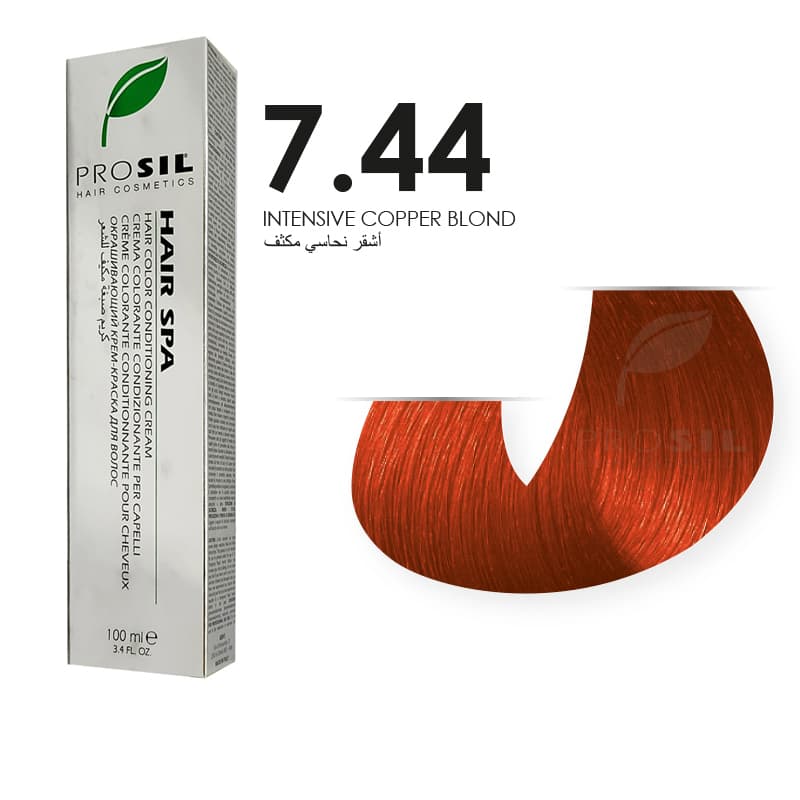 צבע שיער פרוסל בלונד נחושת NO 7.44