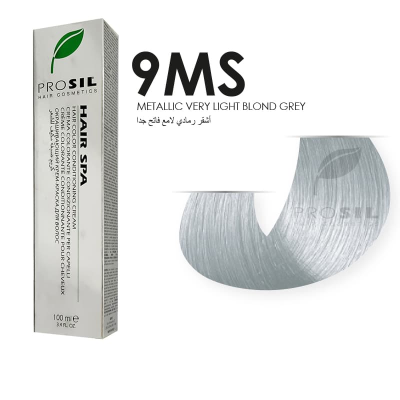 צבע שיער פרוסל בלונד אפור NO 9MS
