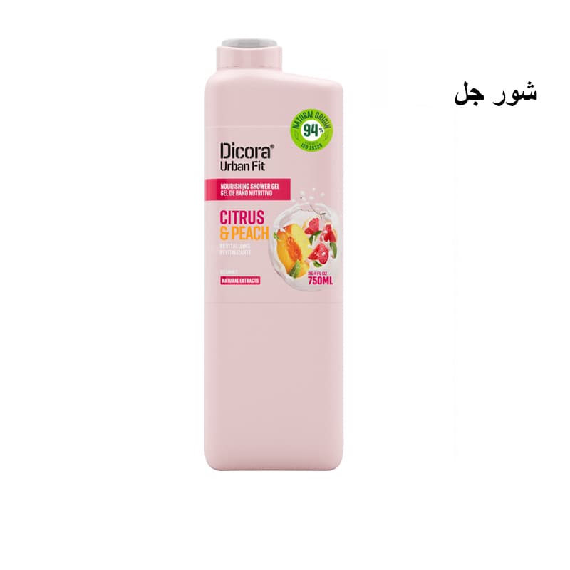 DICORA SHOWER CITRUS & PEACH 750 ML