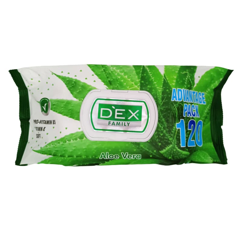 DEX FAMILY ALOE VERA 120 PCS
