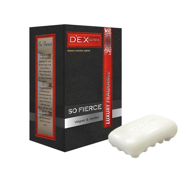 DEX SO FIERCE AMBER SOAP 4PCS