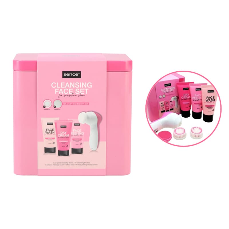 SENCE FACIAL CLEANSING SET 6PCS