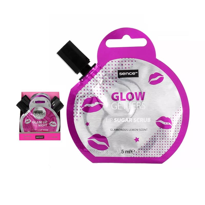 SENCE LIP MASK SUGAR SCRUBGLAM 5ML