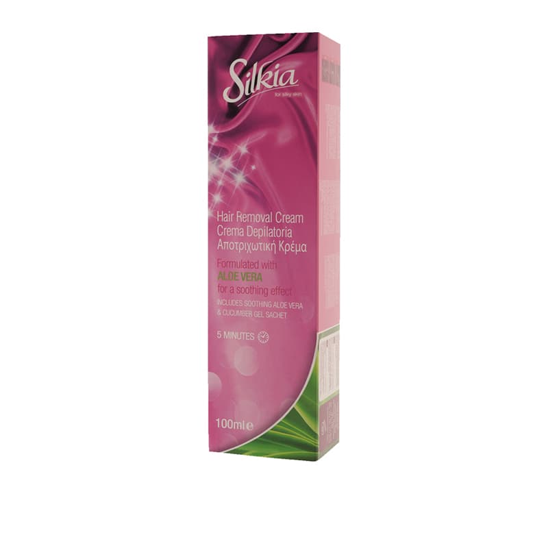 كريم مزيل شعر سيلكيا SILKIA ALOE VERA CREAM 100ML