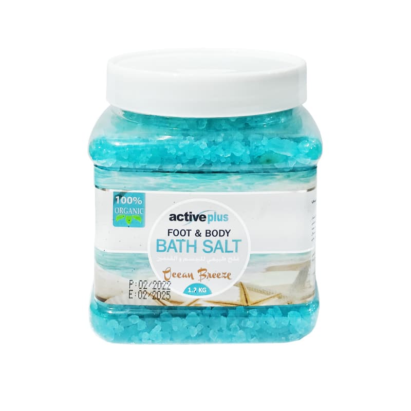 ملح اكتيف للاستحمام ACTIVE PLUS OCEAN 1.2KG