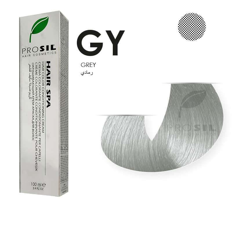صبغة شعر بروسيل رمادي فاتح NO GY