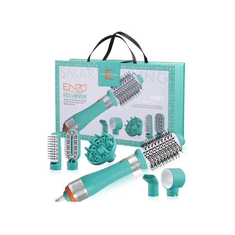 فرشاه شعر حراريه اينزو ENZO VOLUMIZER 6IN1 BRUSH
