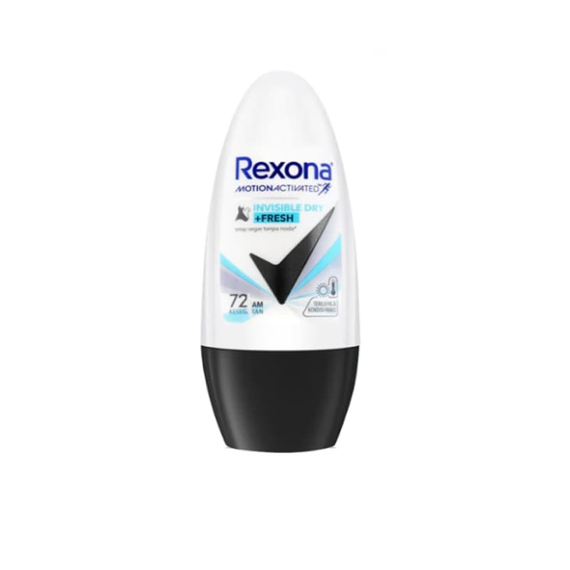 رول عرق ريكسونا REXONA ROLL ON INVISIBLE 72H 45ML