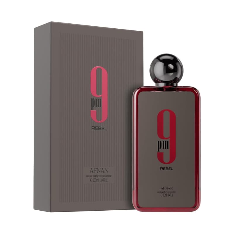 عطر 9 بي ام ريبل رجالي AFNAN REBEL 9 PM 100ML
