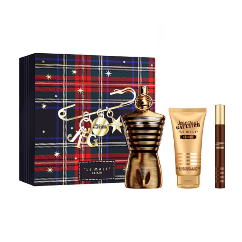 طقم عطر جين بول JEAN PAUL GAULTIER ELIXIR 3PCS