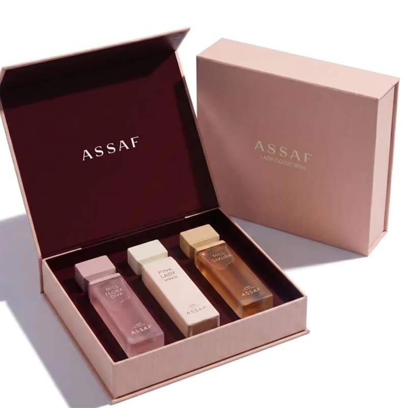 طقم عطر عساف ASSAF LADY COLLECTION 3PCS 100ML