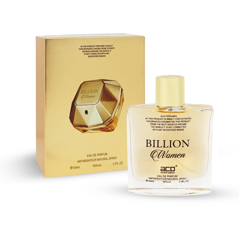 בושם אקו ACO BILLION WOMEN EDP 100 ML