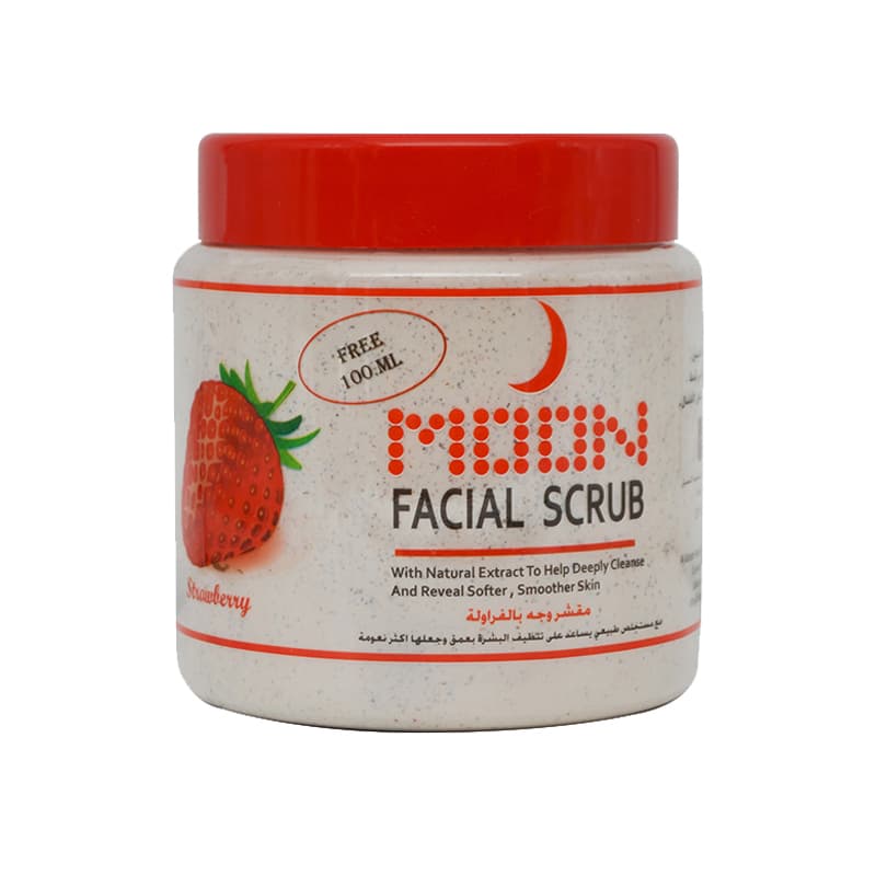 MOON FACIAL SCRUB STRAWBERRY 600 ML
