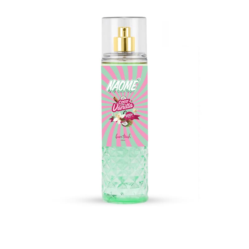 בודי ספלאש נעומי NAOME BODY MIST COCO VANILLA 250ML