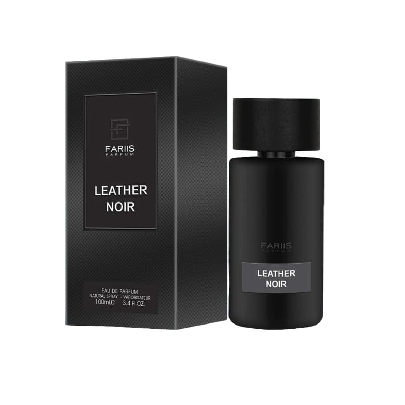 בושם פאריס FARIIS LETHER NOIR EDP 100 ML