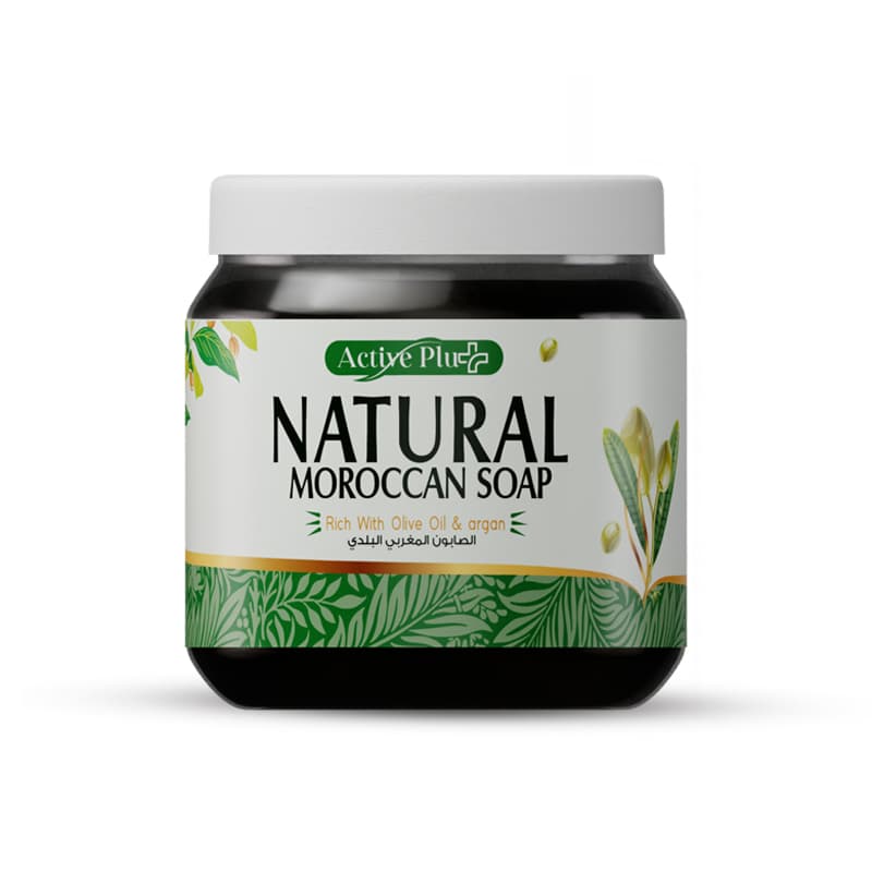 ACTIVE PLUS MOROCCAN SOAP 500G