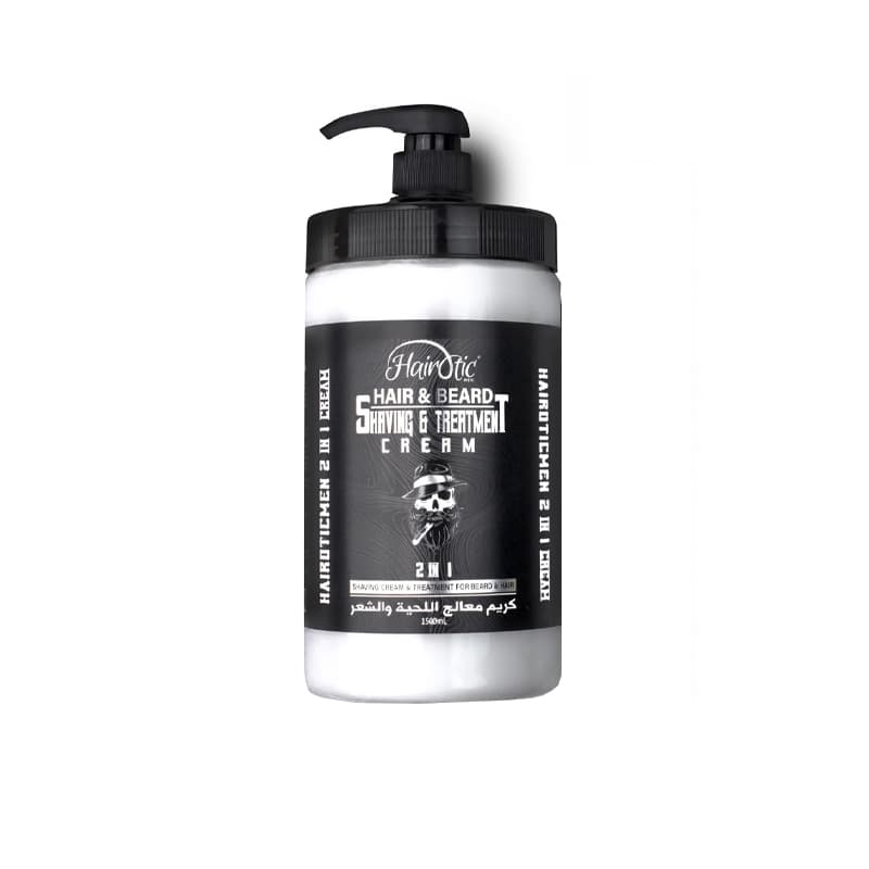 קרם لحية הירוטיק HAIROTIC 2 IN 1 CREAM 150 ML