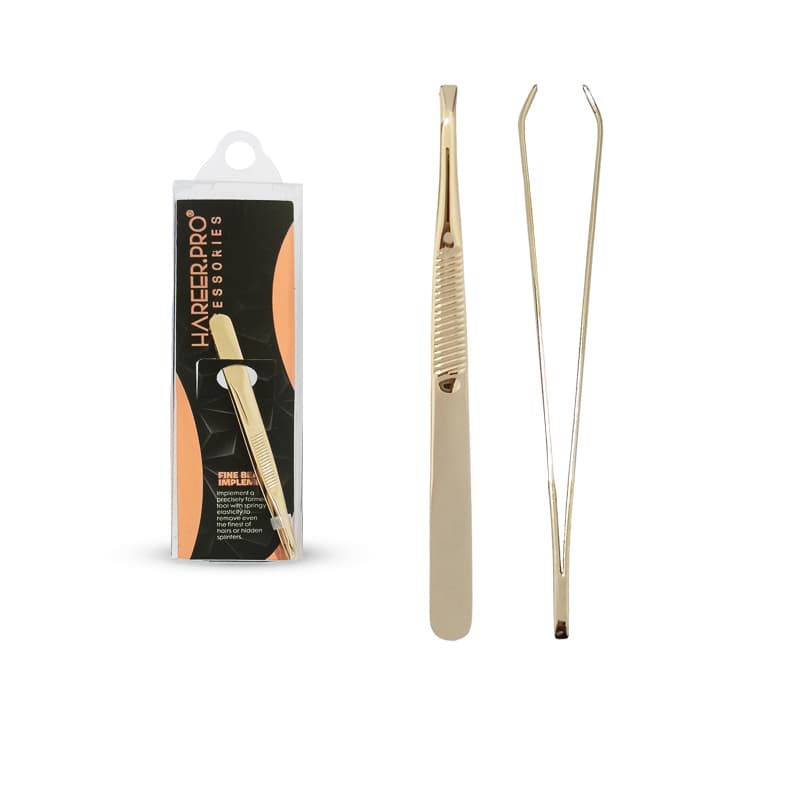 פינצטה גבות חריר פרו HAREER PRO TWEEZER A-2861