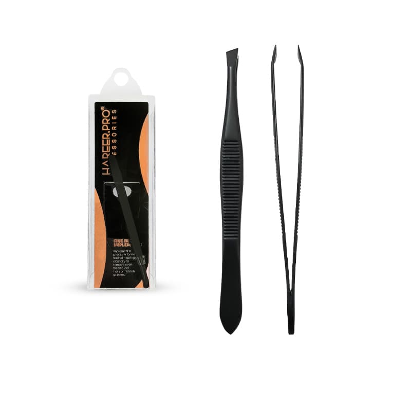 פינצטה גבות חריר פרו HAREER PRO TWEEZER A-3136
