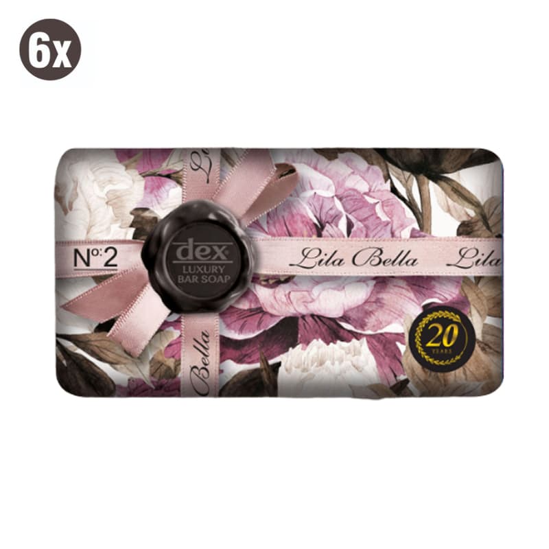 DEX LILA BELLA SOAP 6PCS