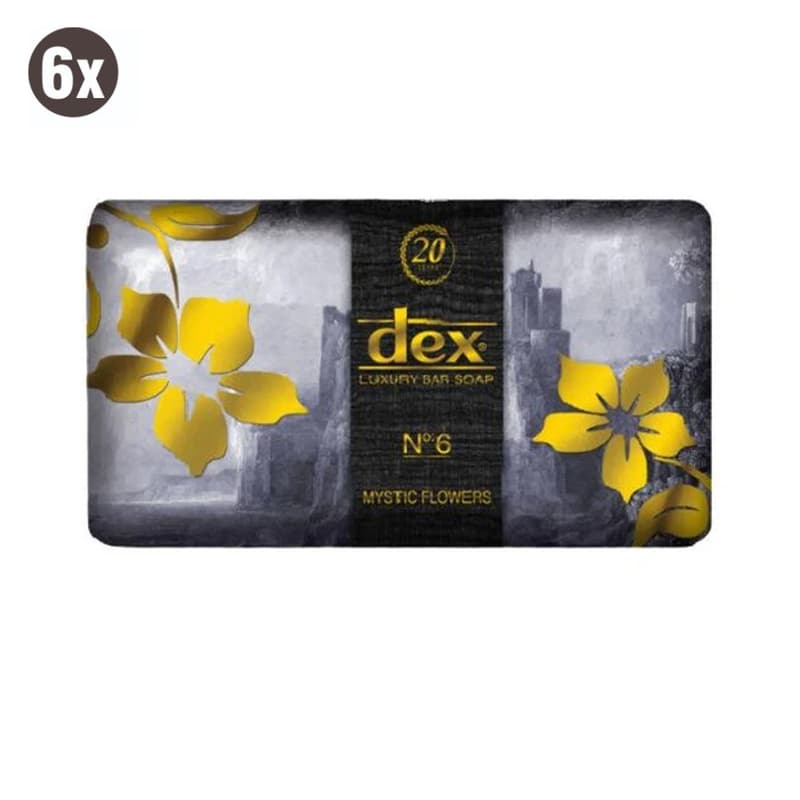 DEX MYSTIC FLOWERS SOAP 6 PCS