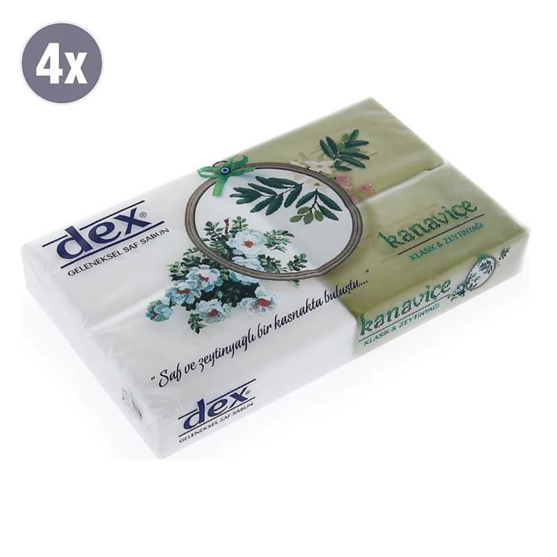 DEX OLIVE OIL SOAP 4PCS