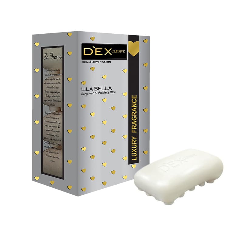DEX LILA BRLLA SOAP 4PCS