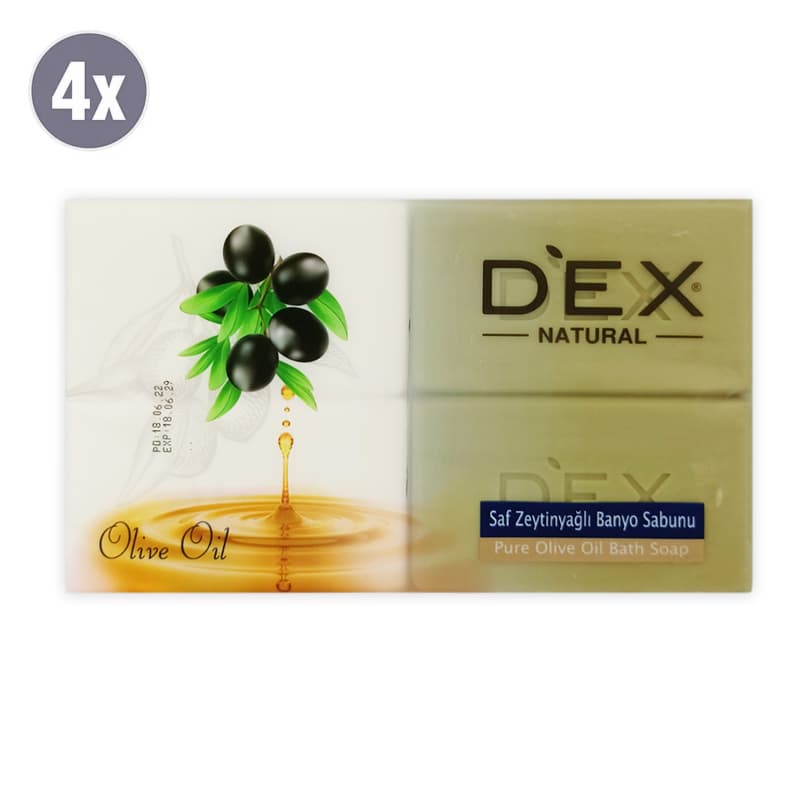 DEX OLIVE OIL SOAP 4PCS