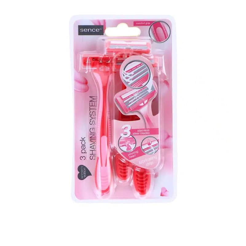 SENCE RAZORS FOR WOMEN 3PCS