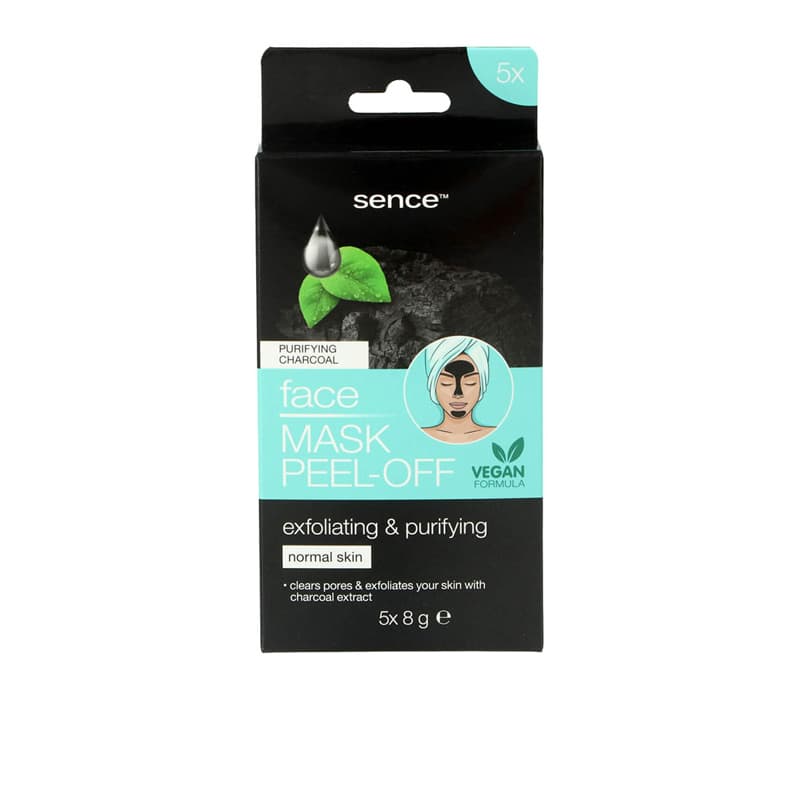 SENCE CHARCOAL PEEL OFF MASK 5*8G