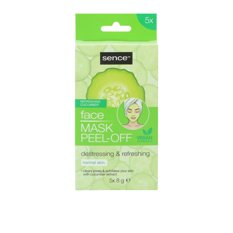 SENCE CUCUMBER PEEL OFF MASK 5*8G