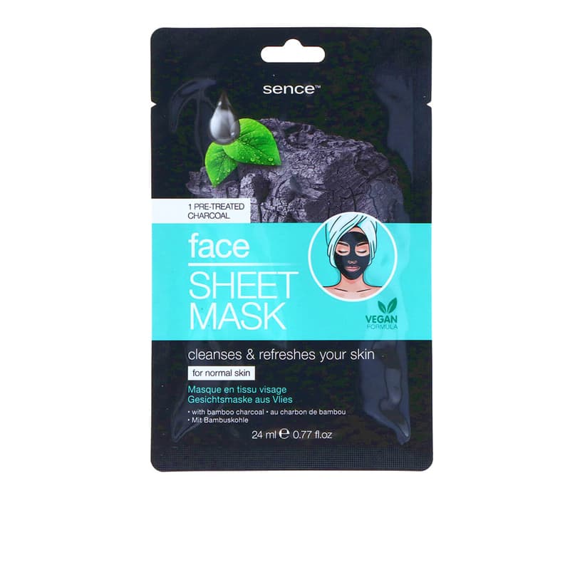 SENCE FACIAL MASK CHARCOAL 24 ML