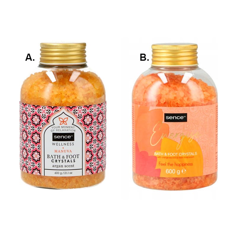 ملح سينس للاستحمام SENCE MANUVA BATH &FOOT 600GR