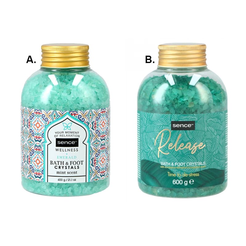 ملح سينس للاستحمام SENCE EMERALD BATH&FOOT 600GR