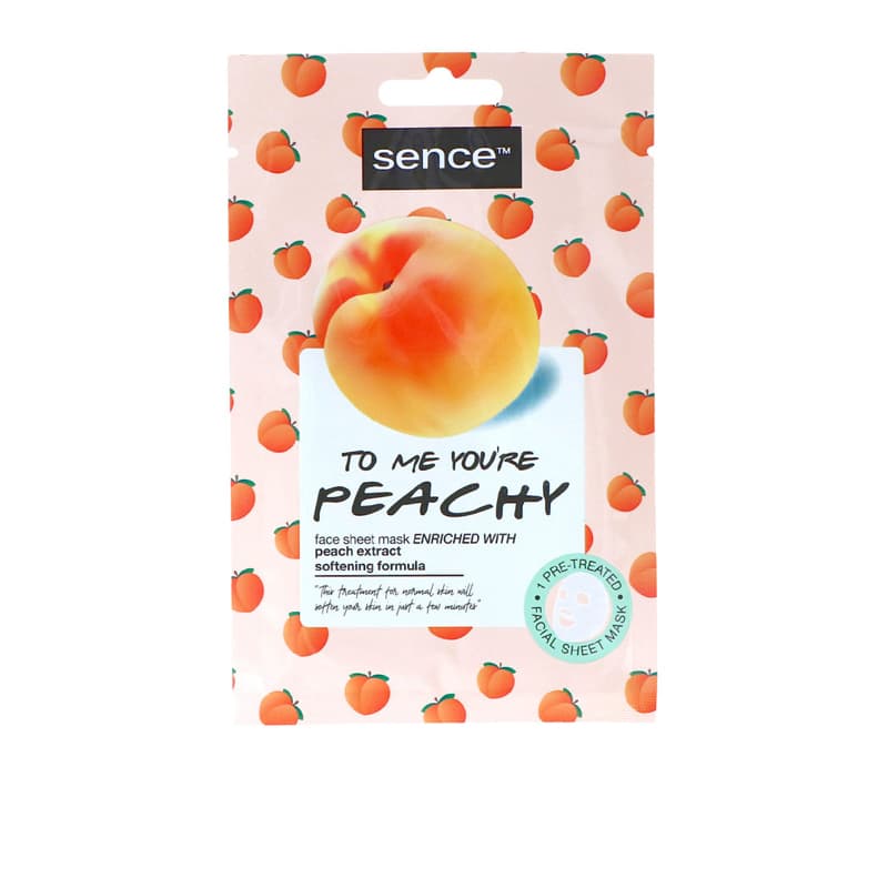 SENCE FACIAL SHEET MASK PEACHY 20 ML