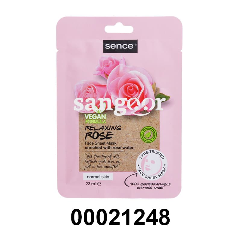 SENCE RELAXING ROSE MASK 23 ML