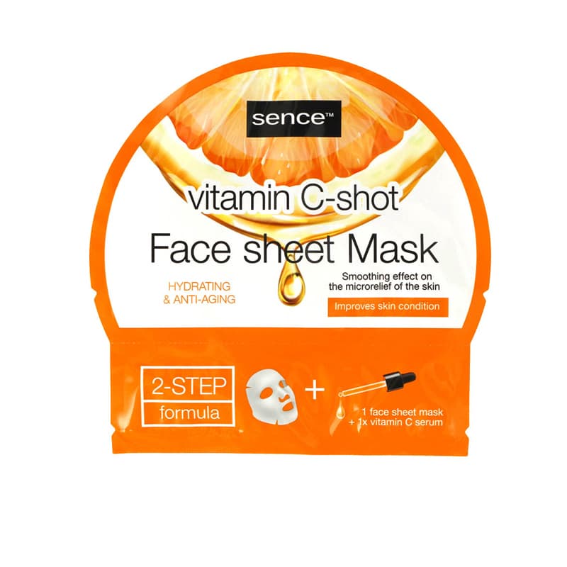 SENCE FACIAL SHEET MASK VIT C 20 ML