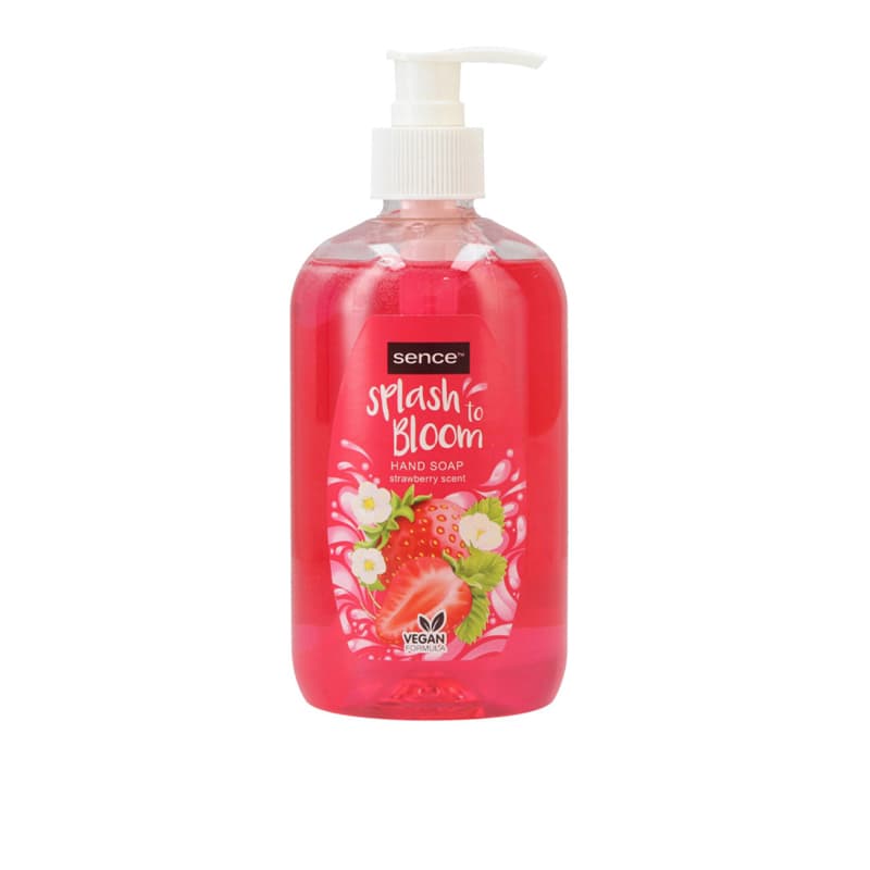 SENCE SPLASH STRAWBERY HAND SOAP 500ML