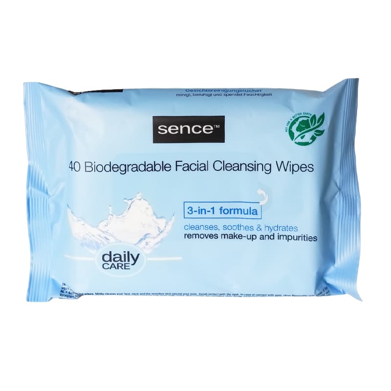 SENCE WIPES ALL SKIN 40PCS