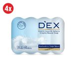 صابون حجر ديكس حليب DEX MILK  SOAP 4PCS