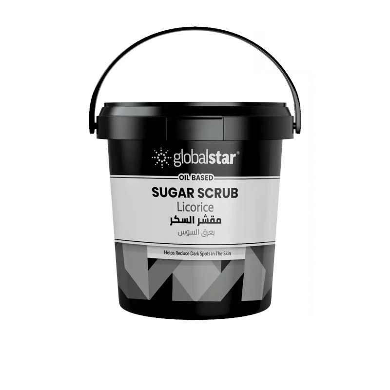 مقشر السكر عرق السوس GLOBAL SUGAR SCRUB 600G