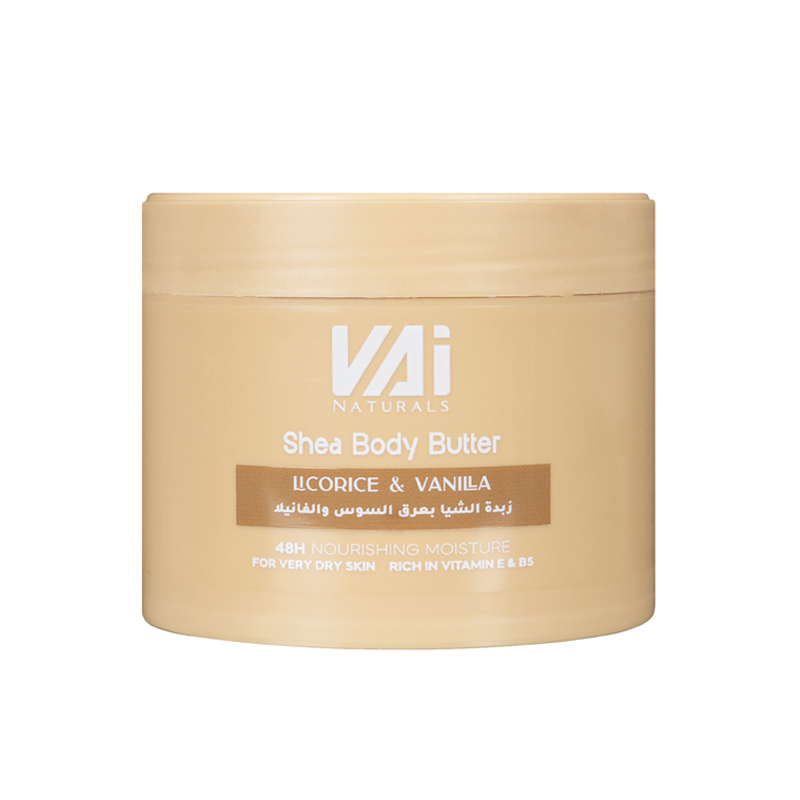 زبده الشيا فاي VAI SHEA BODY LICORICE & VAN 300ML
