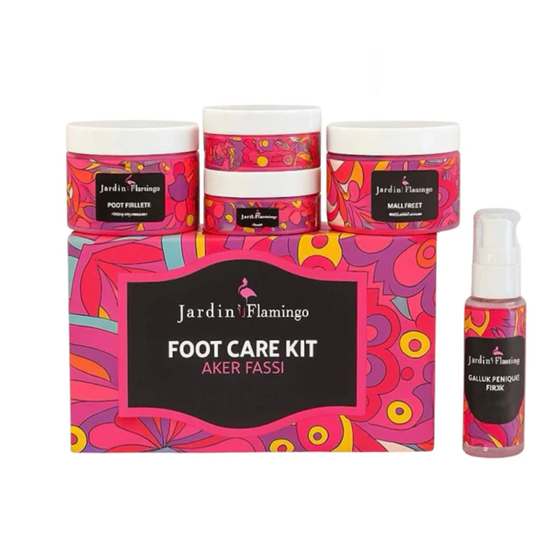 طقم عناية بالقدم جاردن JARDIN FOOT CARE 5CS