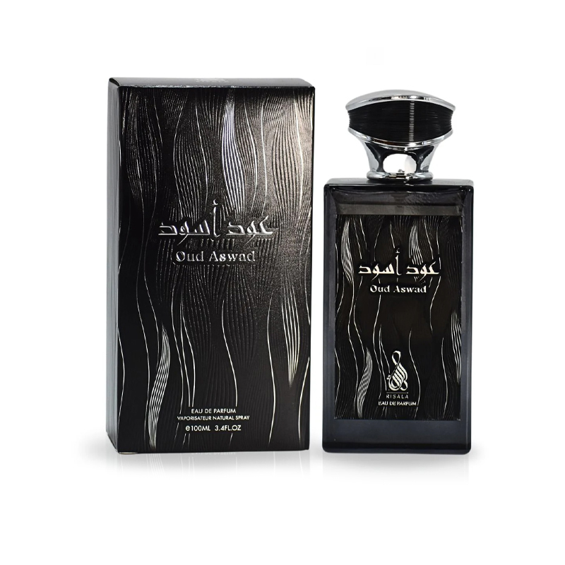 عطر رسالة عود اسود RISALA OUD ASWAD EDP 100ML